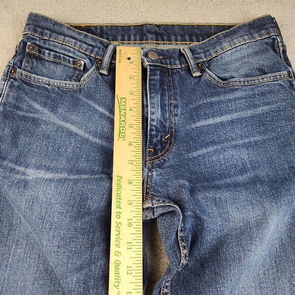 Levi's 511 Jeans Men's 32x34 Blue Straight Skinny Slim Fit Stretch Denim Pants - Picture 4 of 10